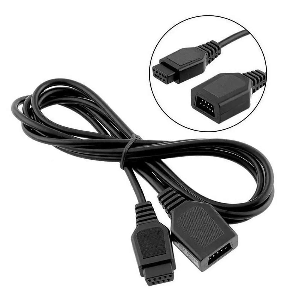 Extension Cord Cable For Sega Genesis 2/3 Controller by Mars Devices Quake