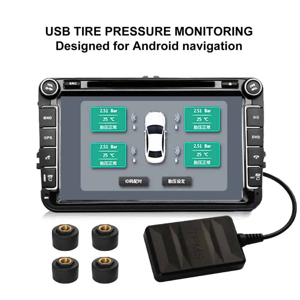 TY05/TY06 Car Tire Pressure Sensor Mini Heat-resistant Reliable TPMS Tire Pressure Monitoring System Quake