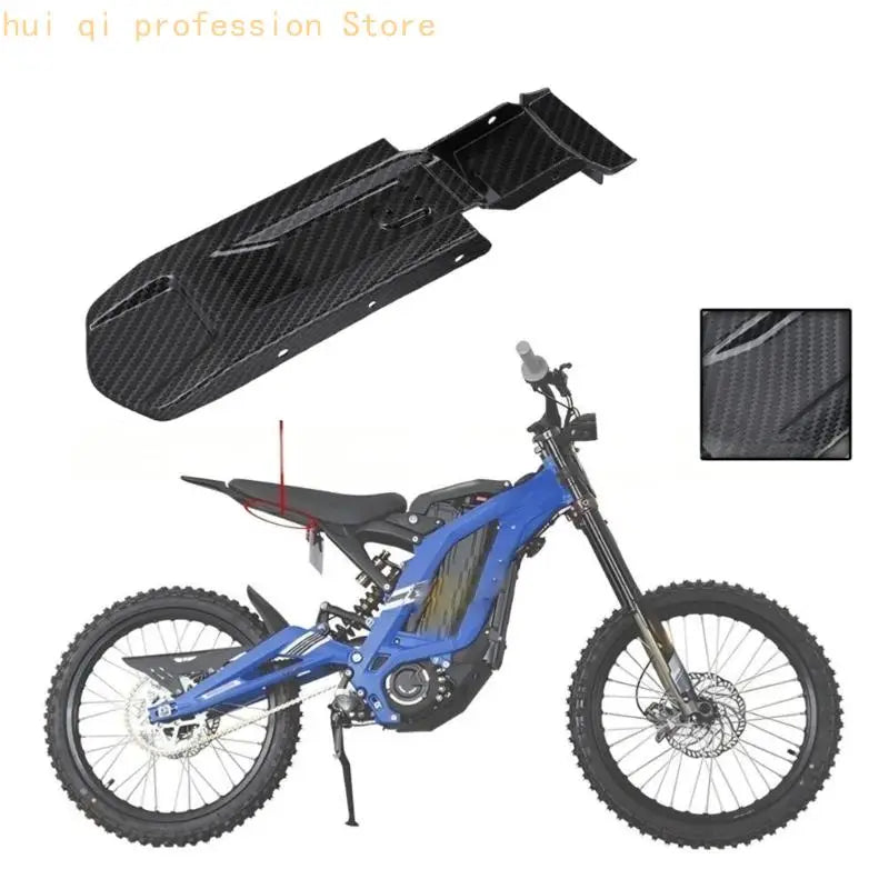 Motorcycle Rear Guard Inner Plate, Dark Rear Cover with Carbon Set H8WE Quake