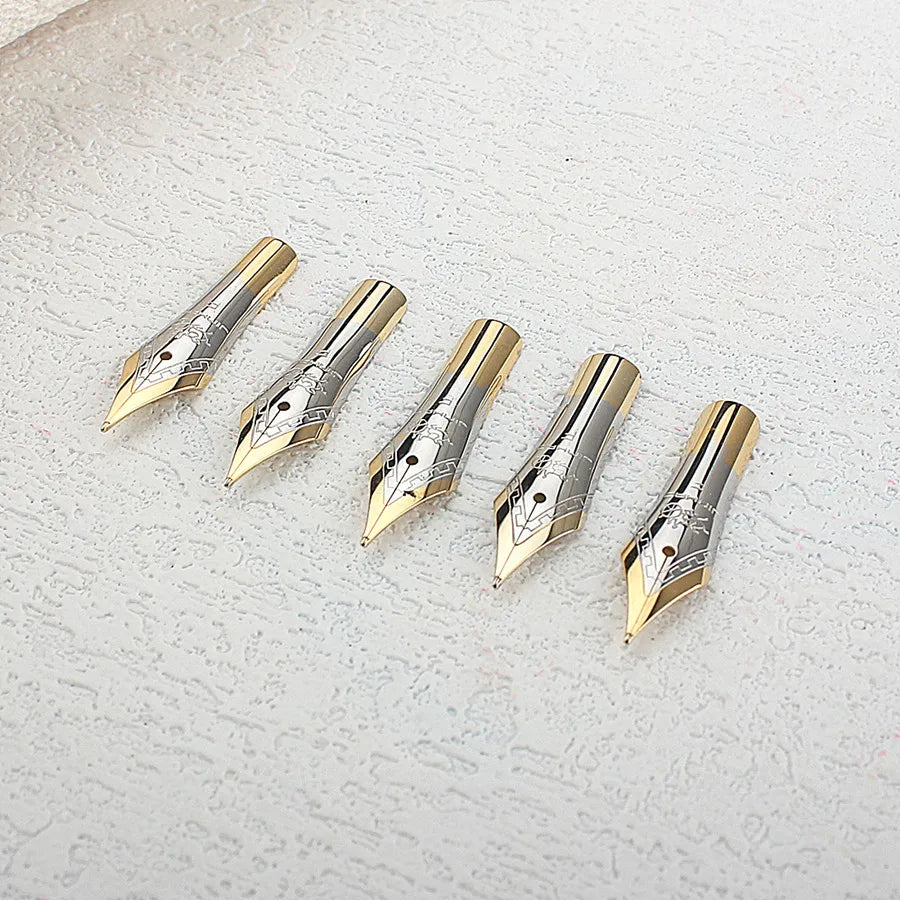3pcs Jinhao Original Nib for Fountain Pens, EF /F /M, 0.38mm Tip Ink Pens Accessories 26 NIB Quake 26 Nib F 0.5mm