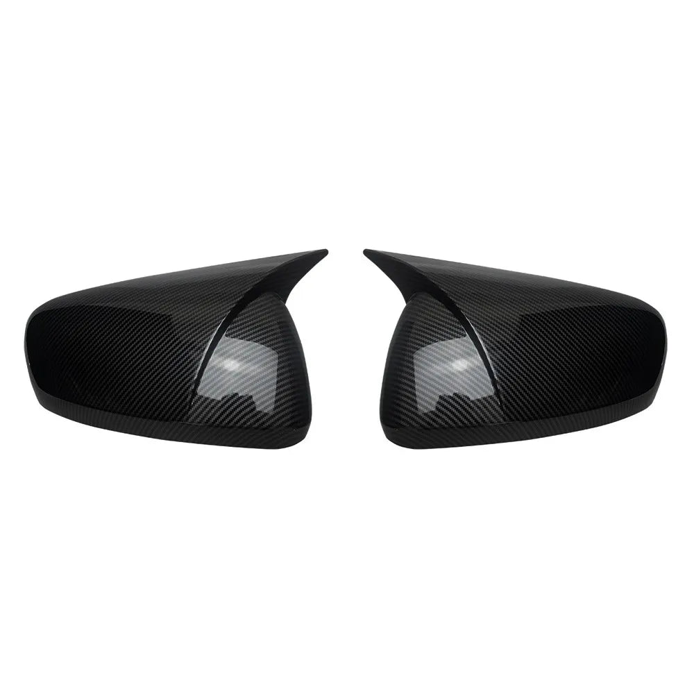 For Renault Koleos 2016-2020 Car Sticker Rearview Side Mirror Cover Wing Cap Exterior Case Trim Accessories Vehicle Decoration Quake Carbon