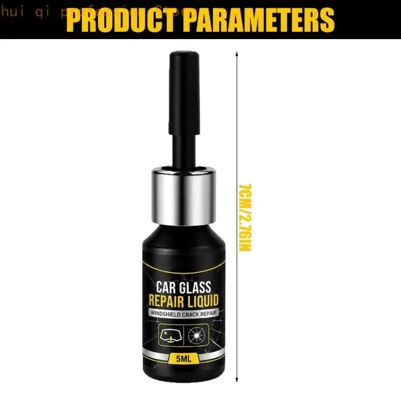 5 Windshield Repair Liquid Bottle for Routine Driving Storage H8WE Quake