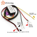1Pcs DRL Controller For Car LED Daytime Running Light Auto Automatic ON/OFF Controller Module DRL Relay Kits Quake Default Title