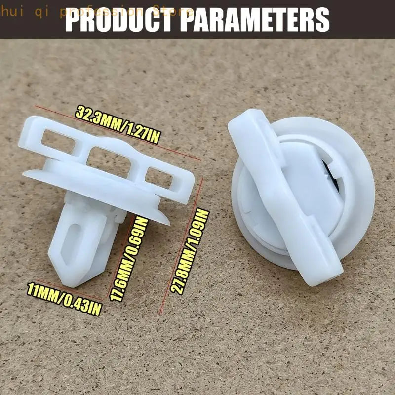 10 Piece Push in Panel Retainer Clips 67869-47010 Door Cover Retainer Clip set H8WE Quake