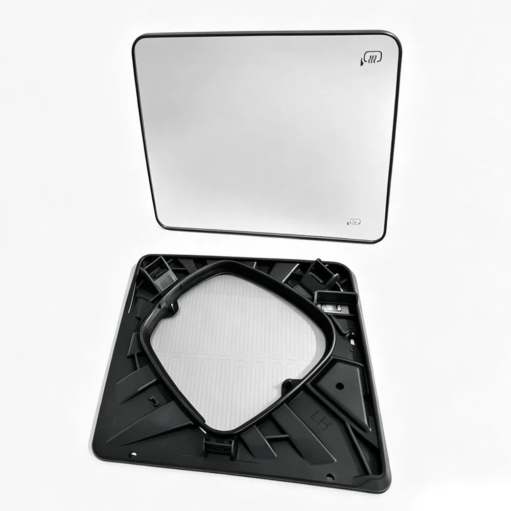 For Ford F250 F350 F450 F550 2008-2016 F150 2013-2014 1x Side Rear View Lens Split Mirror Blind Heated Door Glass Rearview Lens Quake