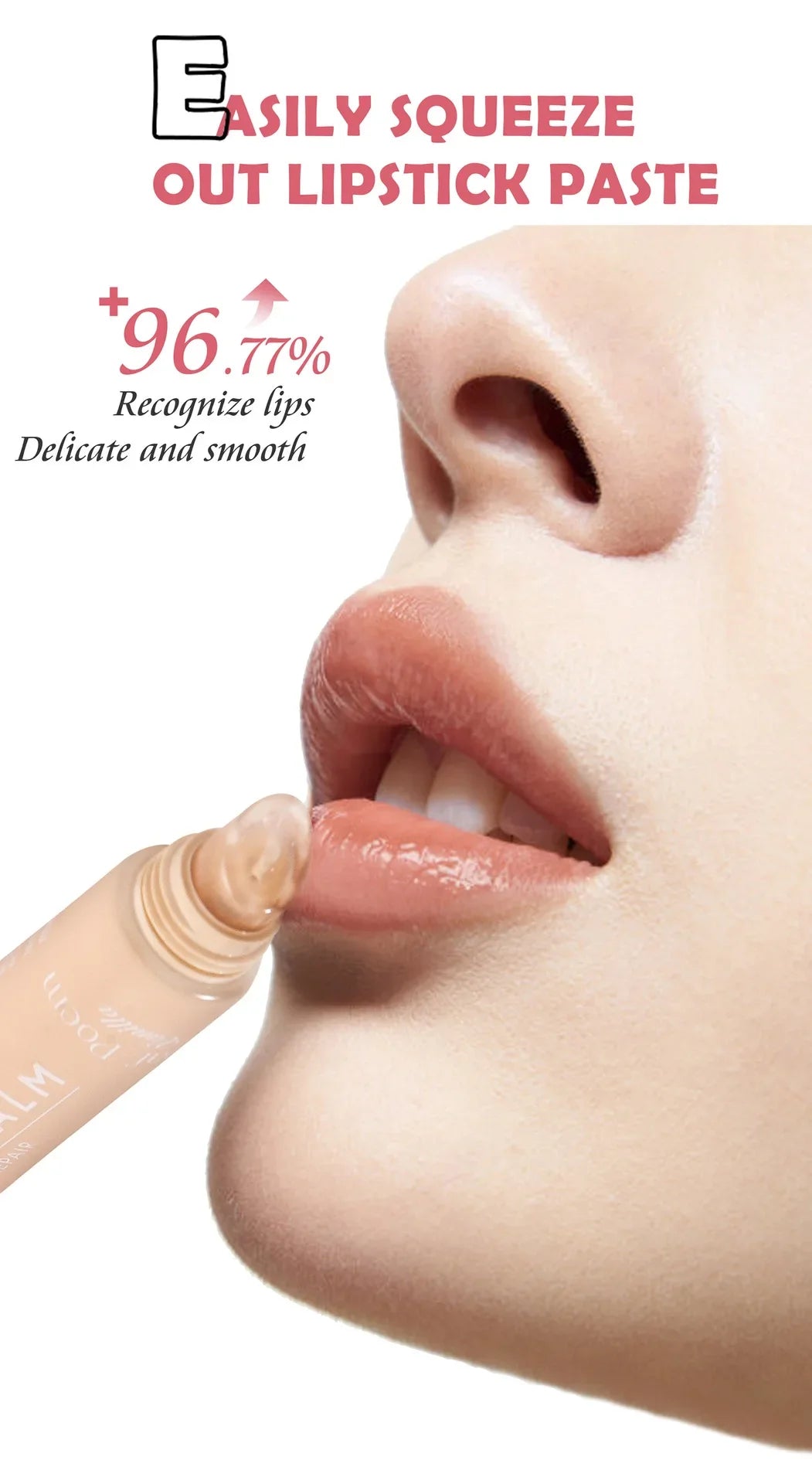 LEAF P0EM Butter Lip Glaze - Tinted Shiny Lip Lacquer Oil Lip Oil Hydrating Non-Sticky Lip Care for Women Easter Bunny Gift Quake