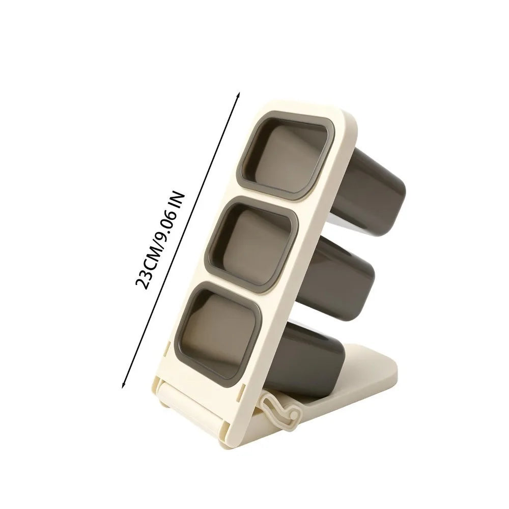 Three-layer Detachable Pen Holder Slanted Desktop Storage Box Student Office Stationery Organizer Large Capacity Storage Rack Quake