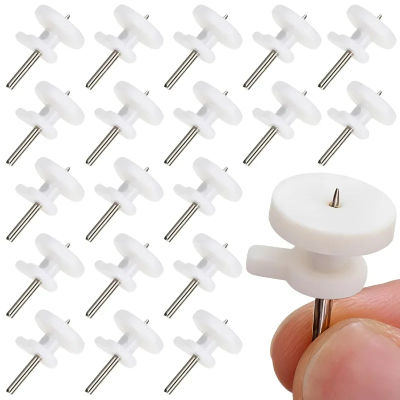 300/50PCS White Traceless Wall Nail Hooks Mini Invisible Nail Photo Clock Painting Picture Hangers Hooks Home Decor Accessories Quake