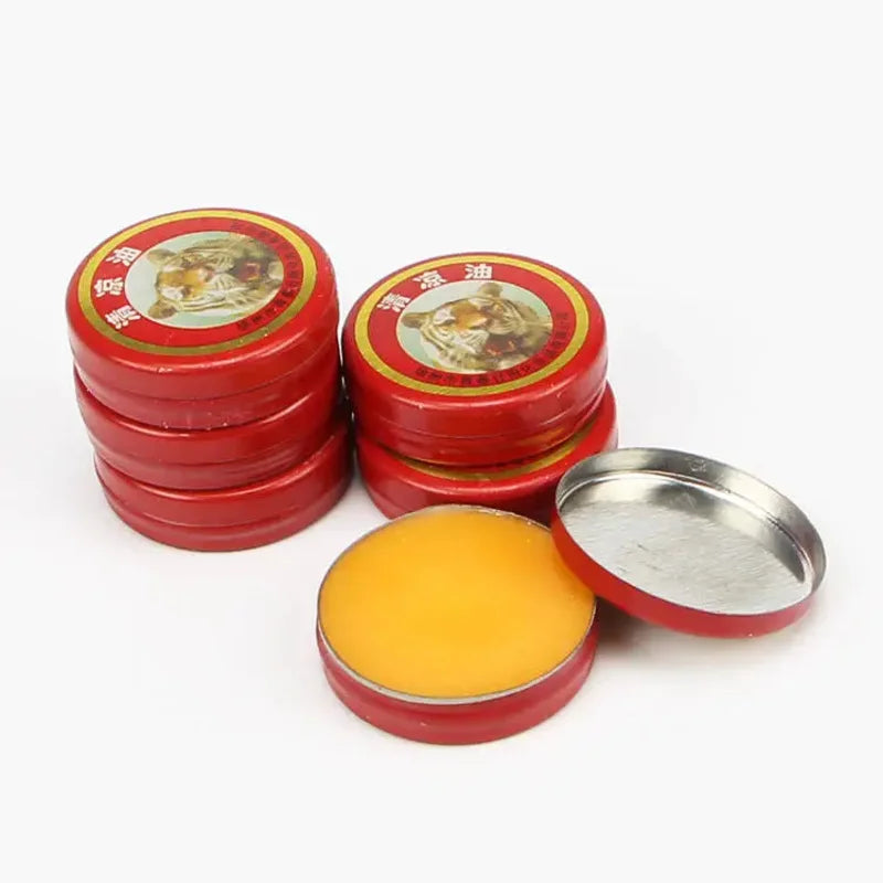 3-20pcs Natural Summer Cooling Tiger Balm Essential Oil Tiger Solid Balm Fragrance Refreshing Oil Quake