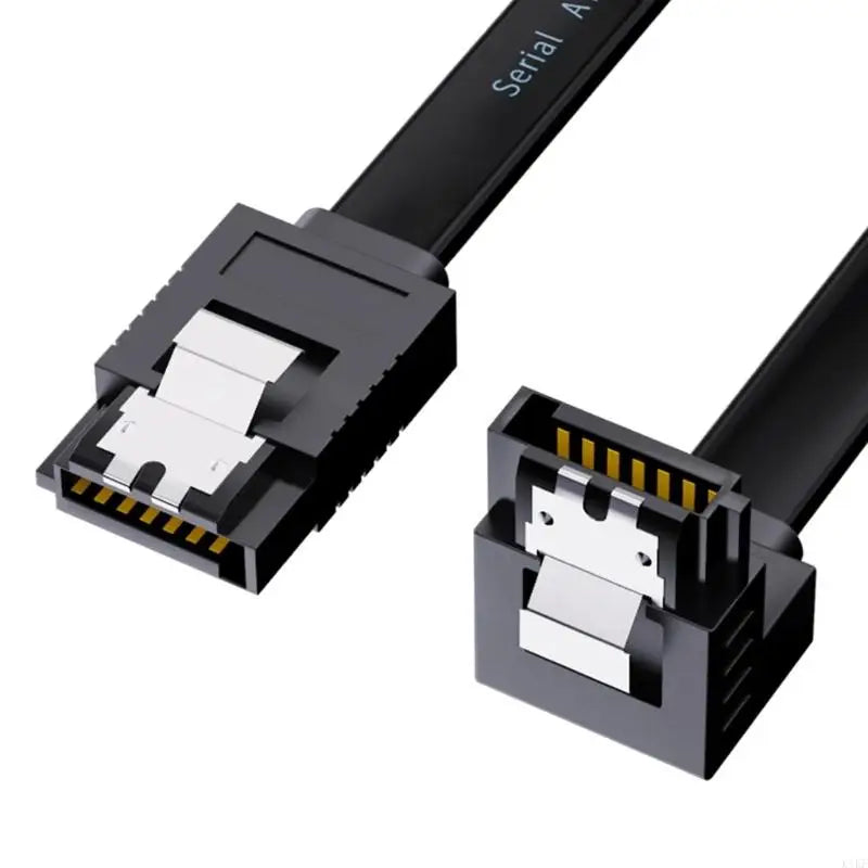 SATA3.0 Cable To Hard Disk Drive Adapter for Desktop Laptop 6Gbps Hard Drive Optically Drive Recorder Line Replacement K1KF Quake black straight curv China Mainland
