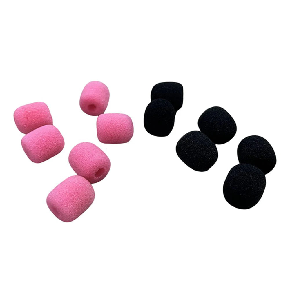 6pcs Wireless Lavalier Microphone Sponge Cover for K1,K9 Wireless Lapel Mic Foam, Mini Mic Windscreen Foam Cover for K1,K9 Quake