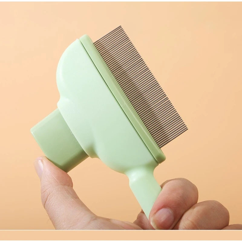 Pet Comb Suitable for Cats and Dogs To Remove Floating Hair Pet Beauty Tool for Clearing Dead Hair and Undercoat Quake
