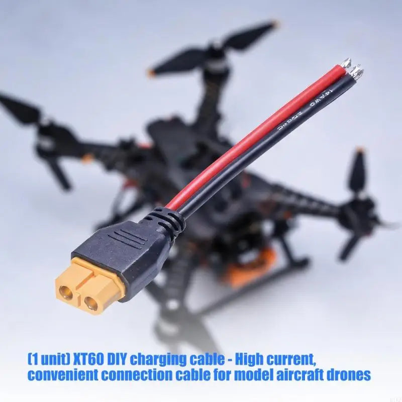 60 Charging Cable PVC Insulated DIY Battery Wire for Remote Charging Setup with Stripped Wire Ends,10Cm K1KF Quake