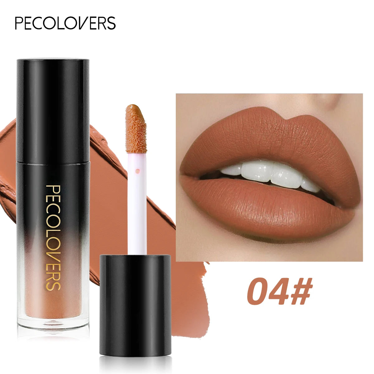 Matte Velvet Lip Gloss – Waterproof Long-Lasting Lipstick