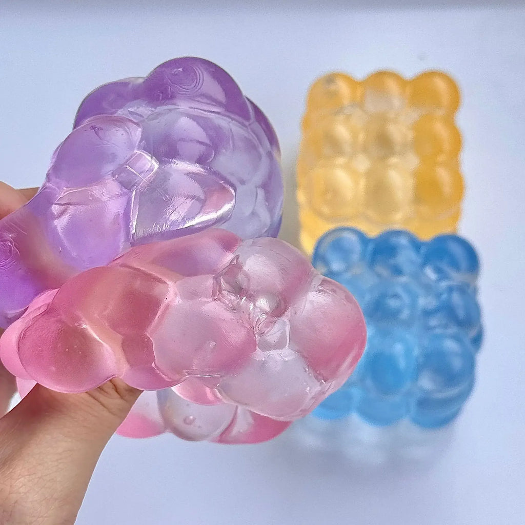 Three-Dimensional Candy Kneading Music Adult Stress Relief Squeeze Sensory Toys Decompression Simulation Cube Party Gift Quake