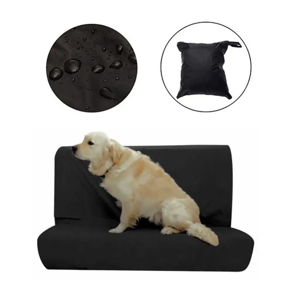 Universal Car Rear Back Seat Protective Waterproof Nylon Cover Cushion Protector Quake