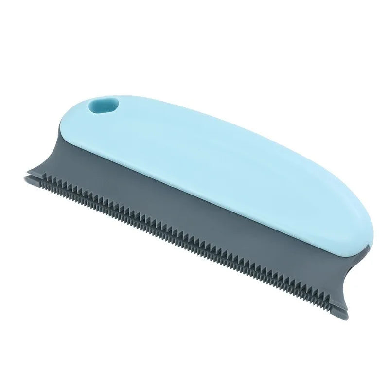 Household Manual Lint Scraper Brush Clothes Sofa Pet Hair Remover Portable Fabric Fur Dust Cleaning Grooming Comb Quake