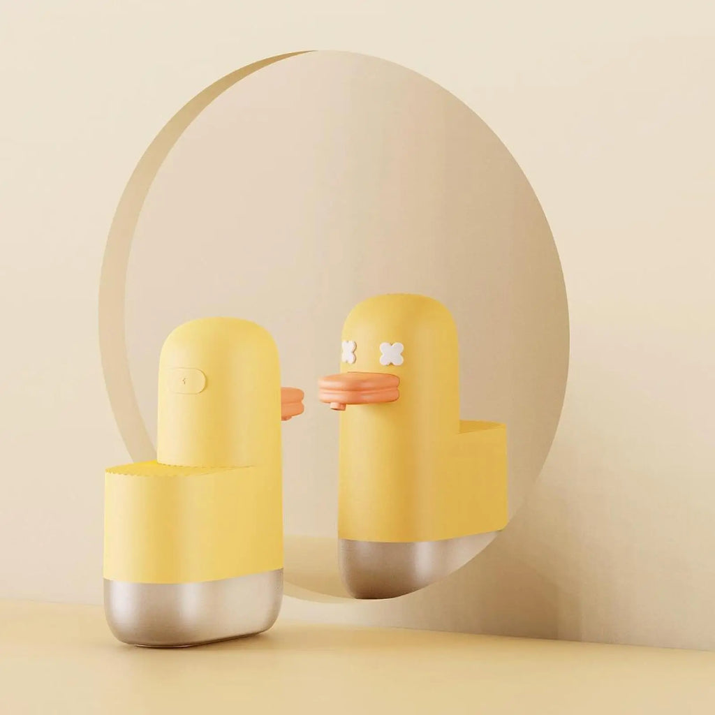 Automatic Hand Soap Dispenser Foaming Induction No Contact 350ml Capacity Quiet Motor for Home Bathroom Cleaning Quake