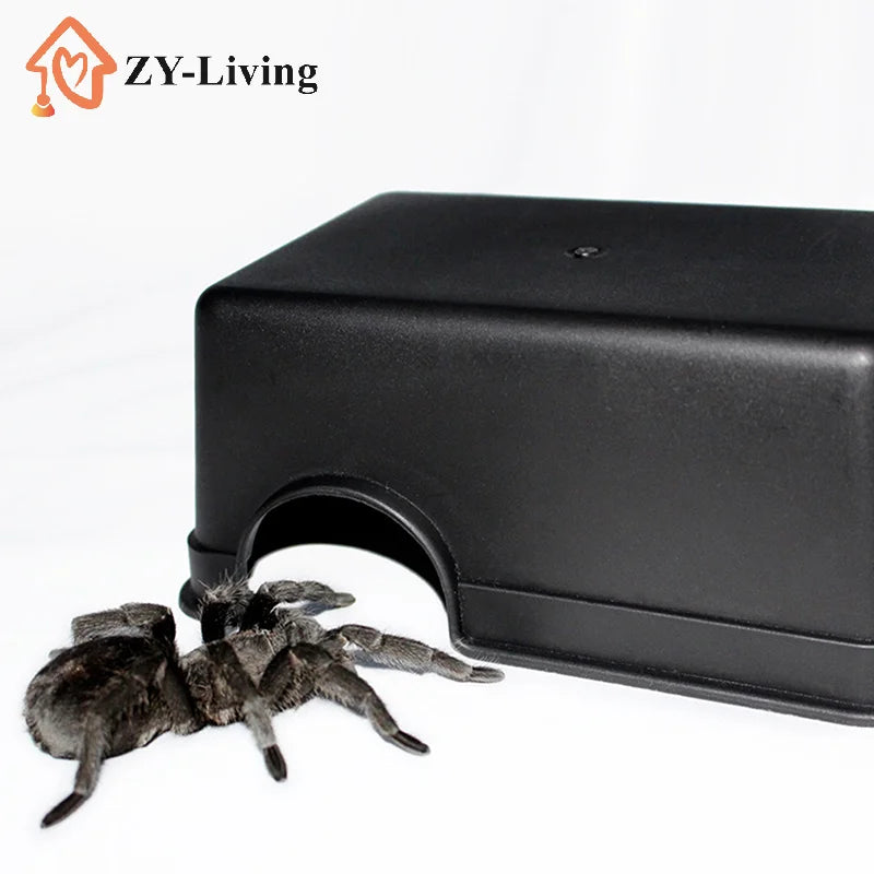 Reptile Hiding Cave Turtle Lizard Snake Hide Rest Cave Reptiles Toys Basking Hide Habitat Aquarium Landscaping Terrarium Decor Quake