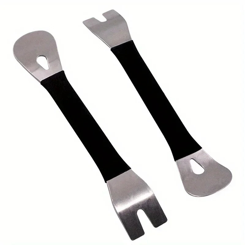 vvocci Stainless Steel Car Audio Panel Removal Tool – Pry Clip & Rocker Bar for Interior Trim Disassembly Quake