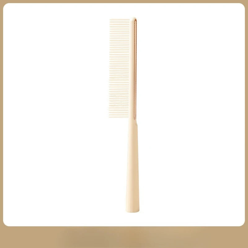 Ultra Thin Flat Head Comb Men's Hair Cutting Comb Anti-static Hairdressing Comb Professional Salon Hairdressing Styling Tools Quake ms