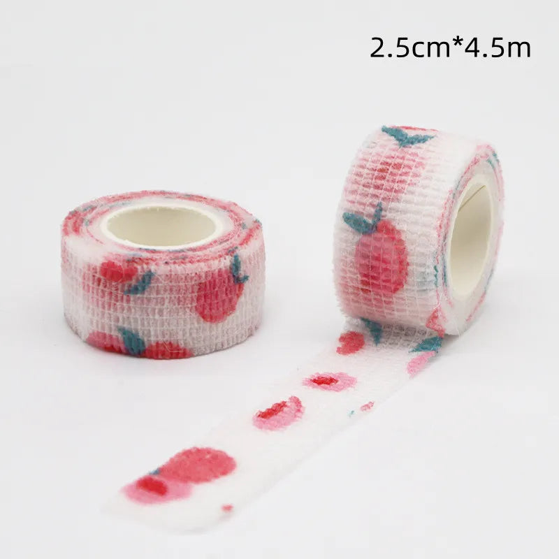 Self-Adhesive Elastic Bandage Wrap 2.5cm x 4.5m – Colorful
