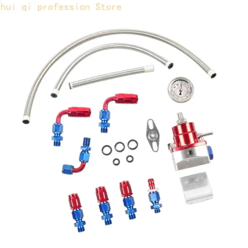 Adjustable High Efficiency Pressure Regulator Featuring Aluminum Fittings for Pressurized Engine Tuning H8WE Quake