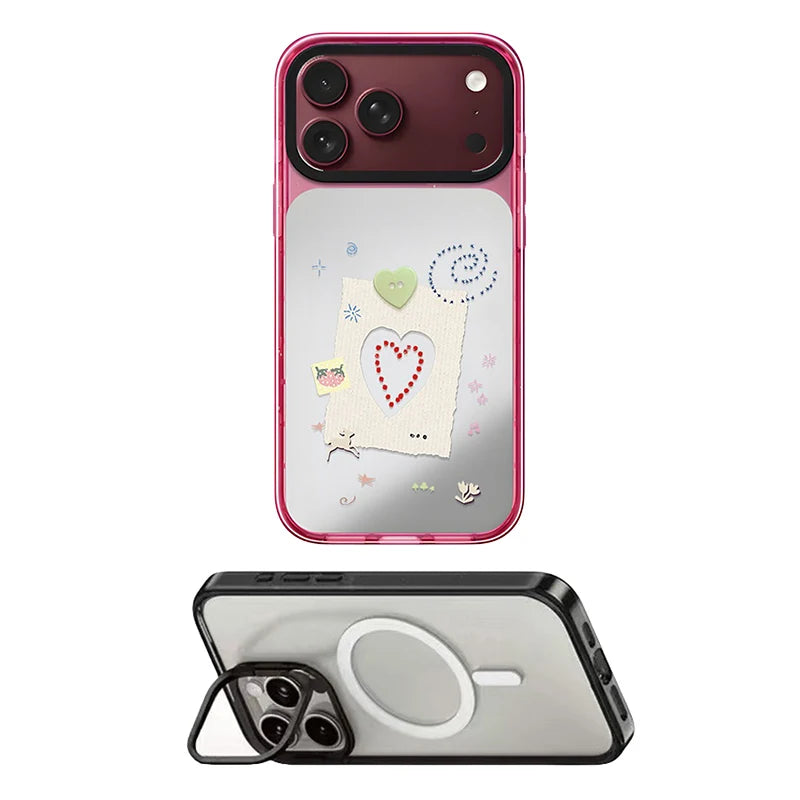6092070 Impact Case - Mirror / Glaze Magnetic Cover: Compatible with IPhone 18 17 Pro Max 18Pro Quake