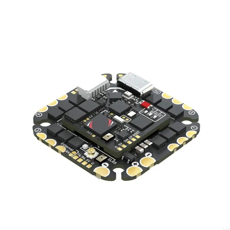FPV Controller Board 36X36Mm with ELRS Ready Board Area, Service Port Access, Connection Labels, 45A Current Class for Use K1KF Quake