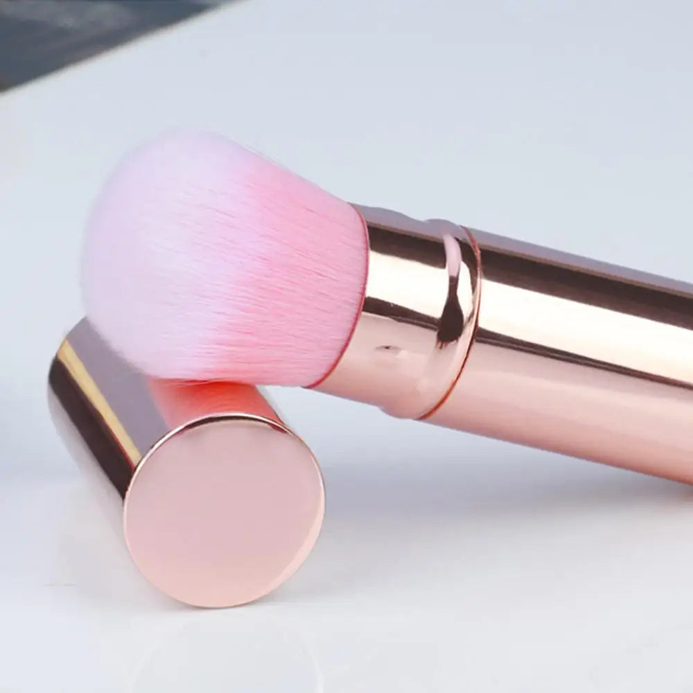Professional Makeup Brushes Retractable Blusher Powder Foundation Face Concealer Kabuki Makeup Brush Cosmetic Tools ﻿ Quake