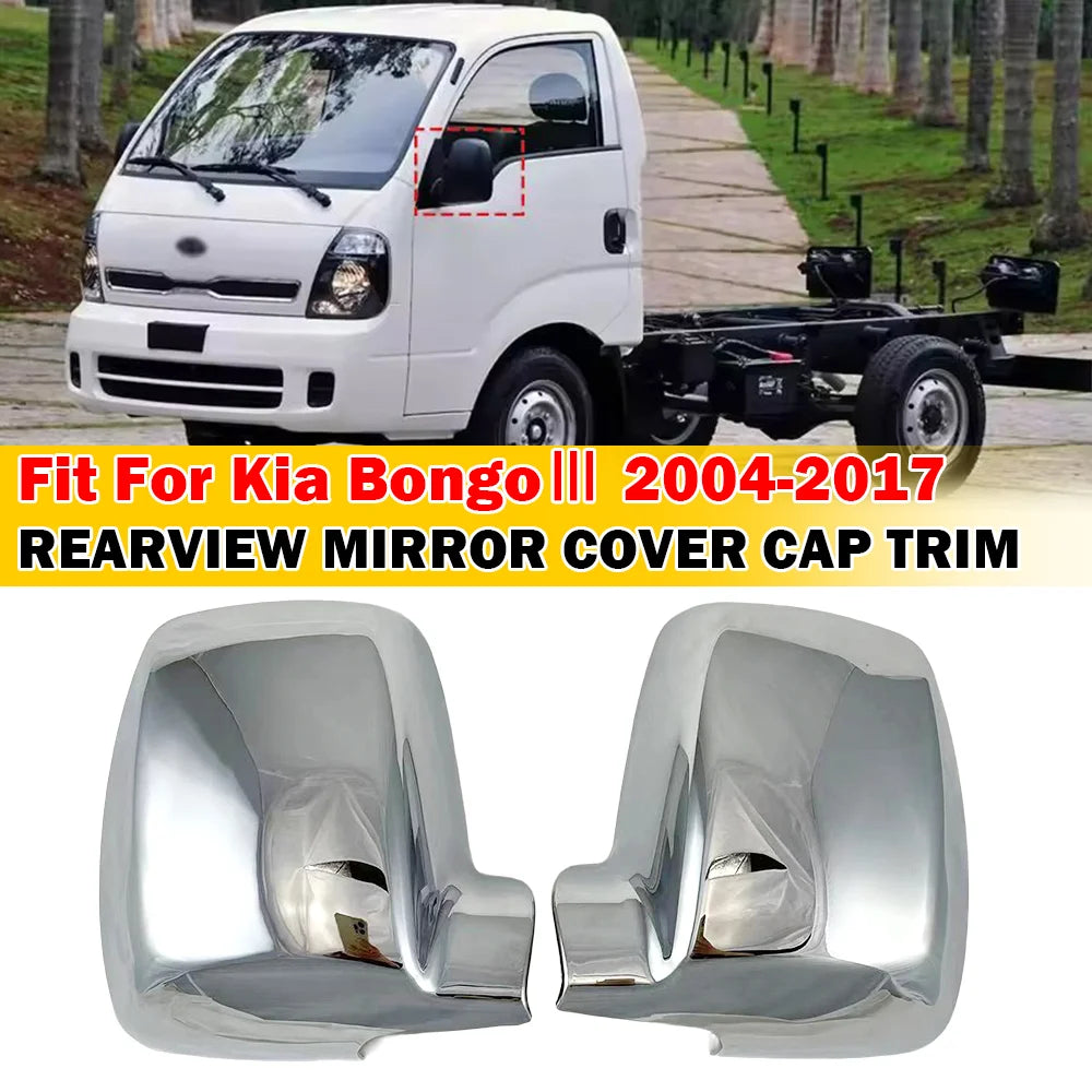 For Kia Bongo Ⅲ 2004-2017 Car Sticker Rearview Side Mirror Cover Wing Cap Exterior Case Trim Accessories Vehicle Decoration Auto Quake Default Title