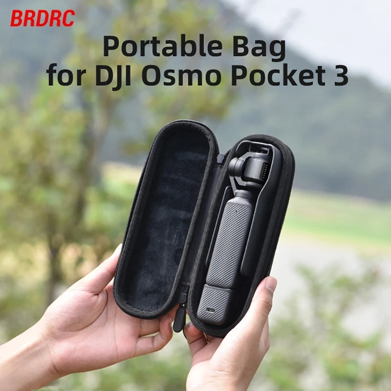 Storage Carrying Case for Pocket 3 Portable Camera Gimbal Protective Bag Travel Organizers Case Protector Compact Case K1KF Quake