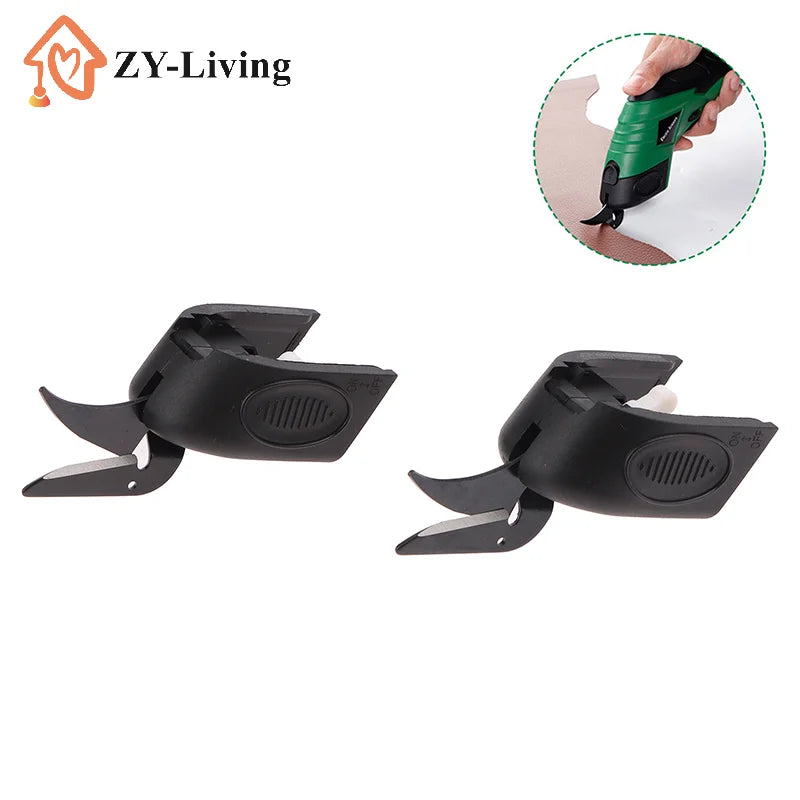 1/2/4Pcs Electric Scissors Spare Blades Cordless Scissors Replacement Blades Multifunctional Cutting Head Tailor Scissors Blades Quake