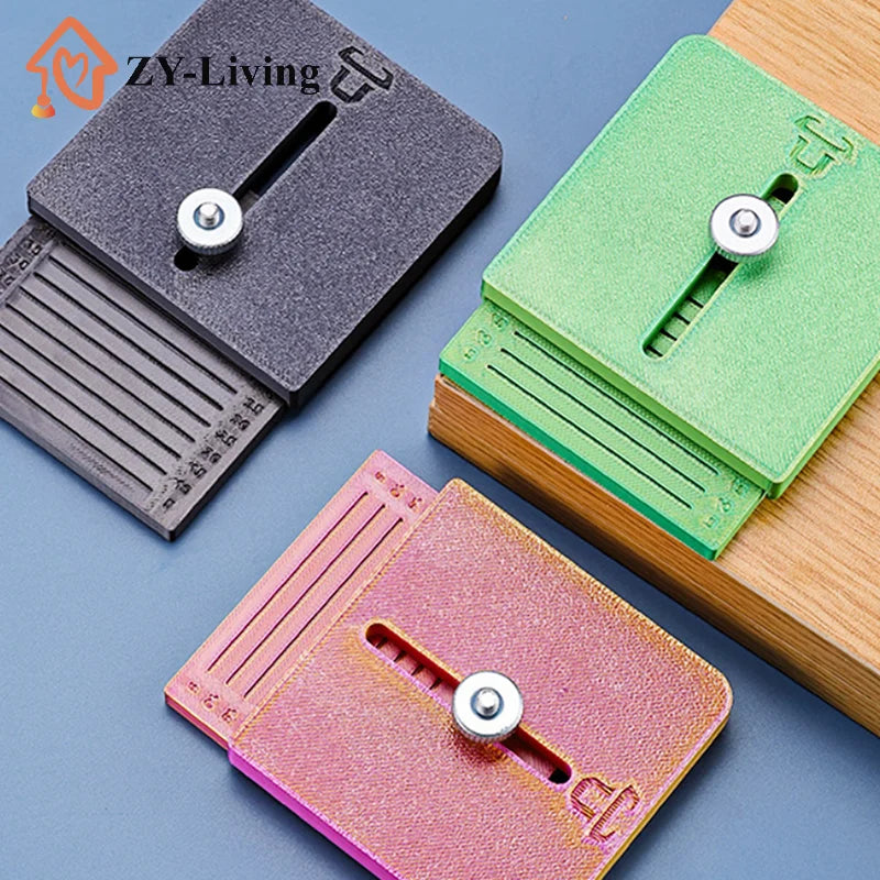1Pc Furniture Film Tint Edge Cutting Small Guide Plate 5-45mm Distance Precise Trimming Tool For Carbon Fiber Car Film Wrap Quake