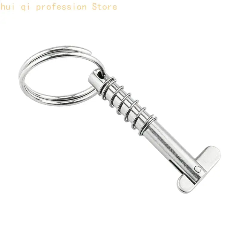 Stainless Loop Handle 5/16 3/8 Quick Release Pin for Boat and Yacht Hardware H8WE Quake 10x50mm CN