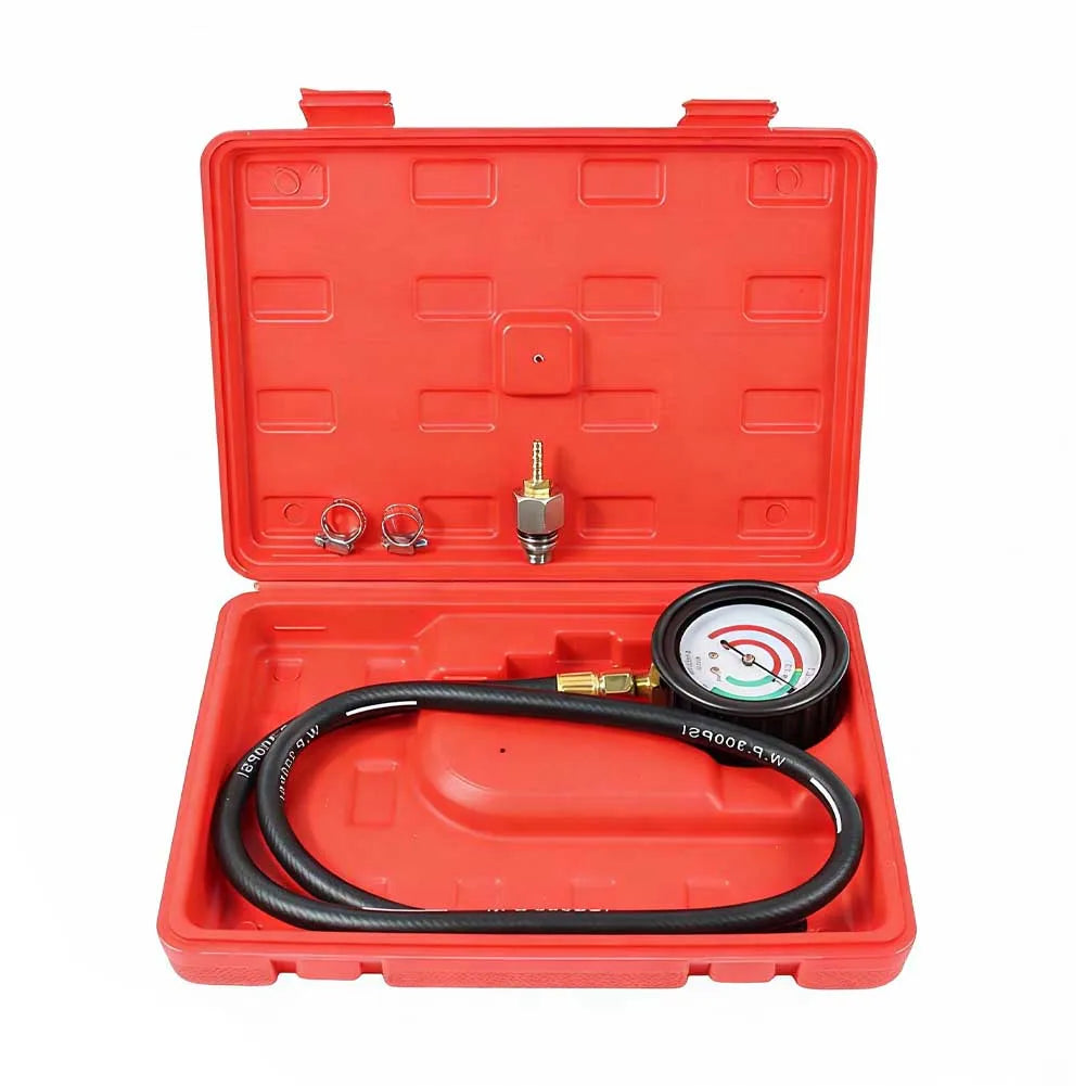 Exhaust Back Pressure Tester Kit Steel Hose Gauge For Diesel Gas Car Engine Diagnostic Tool Automotive Repair Equipment Quake