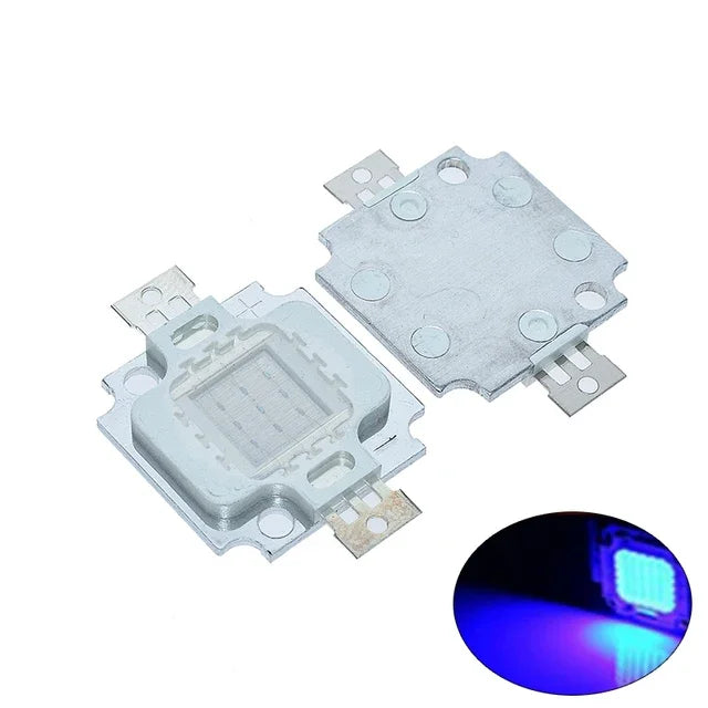 10-PCS LED 10W warm white Green RGB Yellow RGB 800-900LM LED Bulb IC SMD Lamp Light Daylight white High Power LED 3000K-3200K Quake Blue