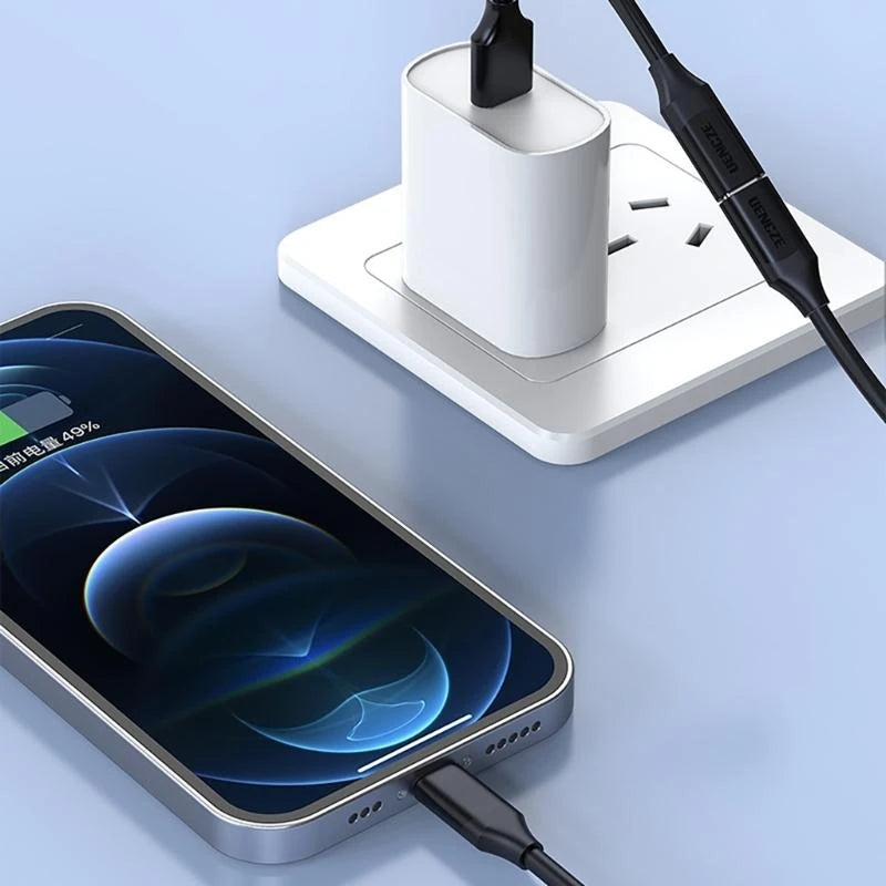 USB 3.2 Male To Type C Female Adapter Cord Fast Speed 10Gbps Data Sync And Charging For Devices With USB A Port K1KF Quake