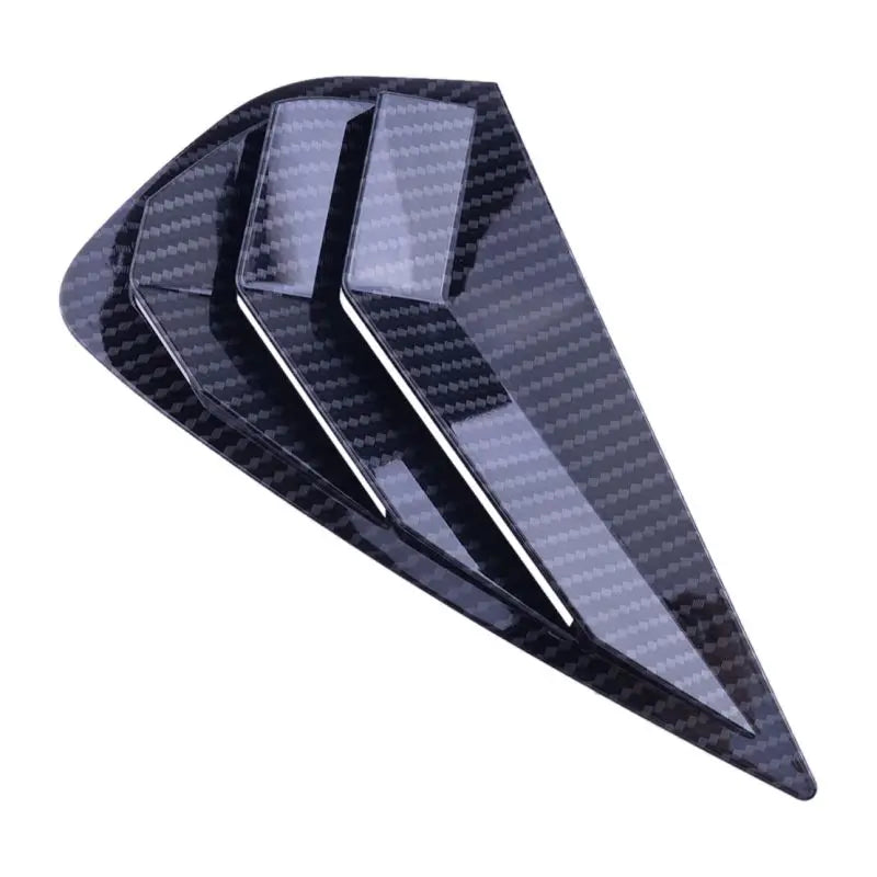 For KIA Forte K3 Sedan 2019-2022 Car Rear Louver Window Side Shutter Cover Trim Sticker Vent Scoop ABS Accessories Vehicle Decor Quake