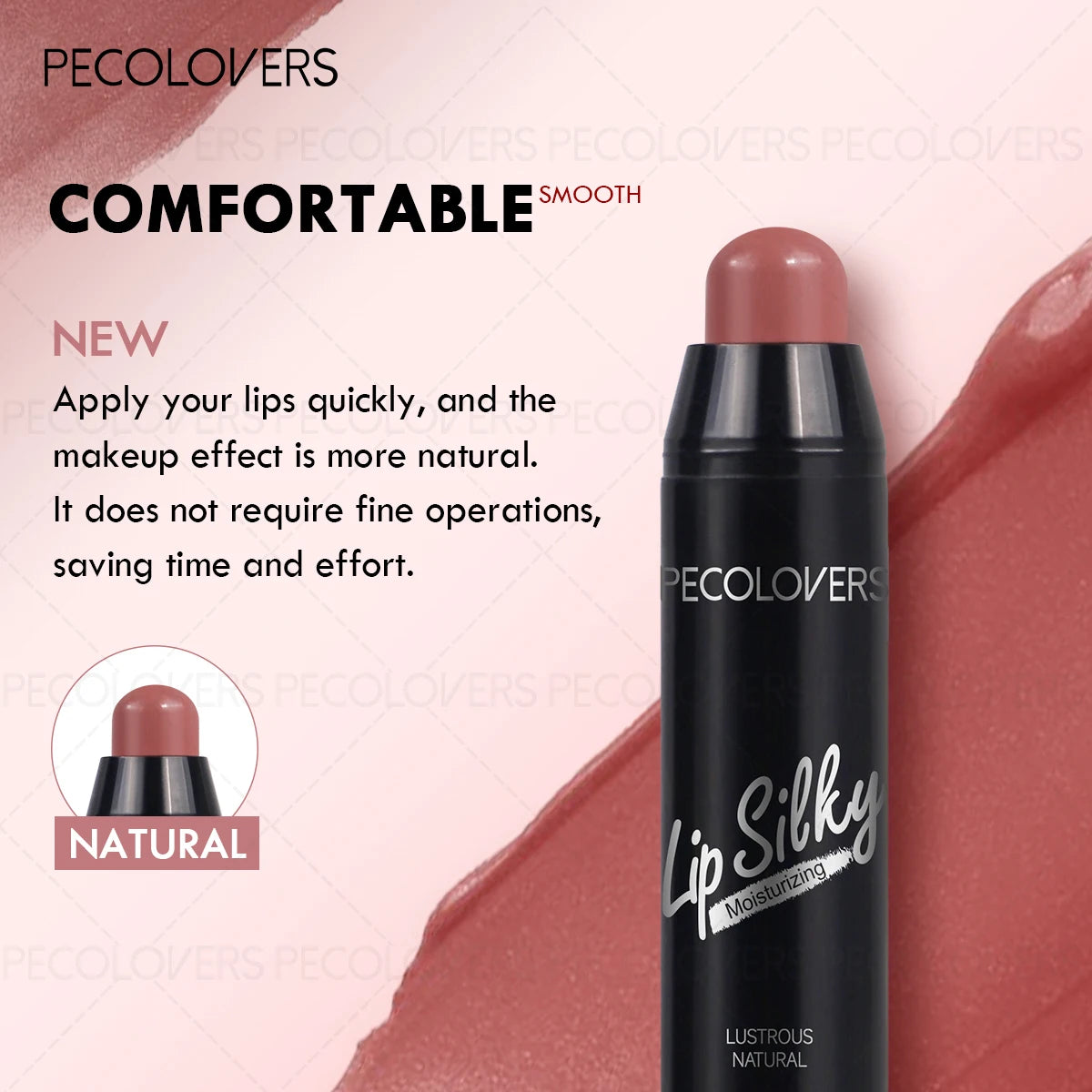 1 Pcs Four Seasons Can Be Used Moisturizing Lipstick Pen, Smooth Lipstick, Non-sticky Long-lasting Hydrating, Glossy Lip Makeup Quake