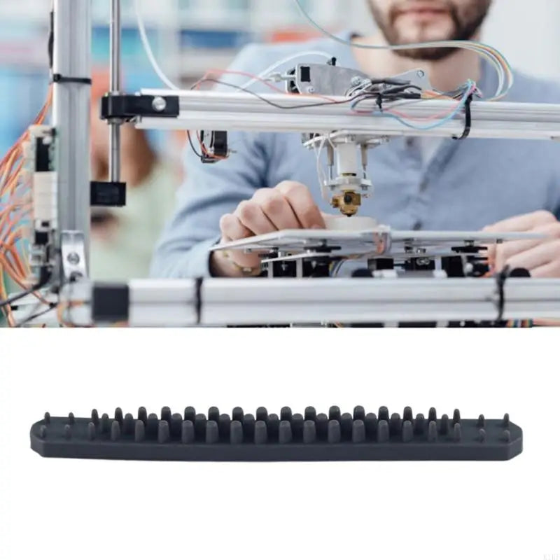 Nozzle Brush for X Nozzles Wiping Silicone Brush Mounted Scrubbers Print Head Cleaner Printer Head Replacement K1KF Quake CN