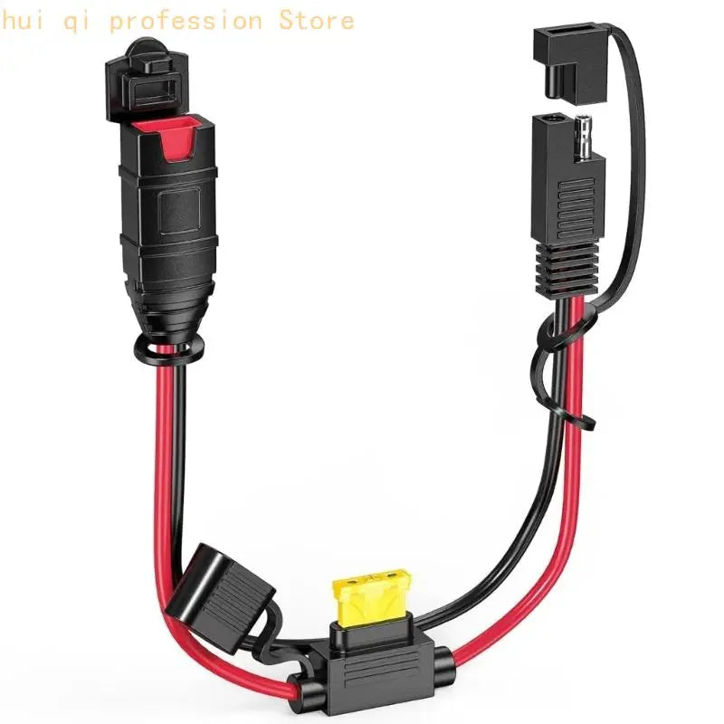 Waterproof Connector Cable with 20A Fuses Plastic Cable for Motorcycles Car Use H8WE Quake 1 item CN