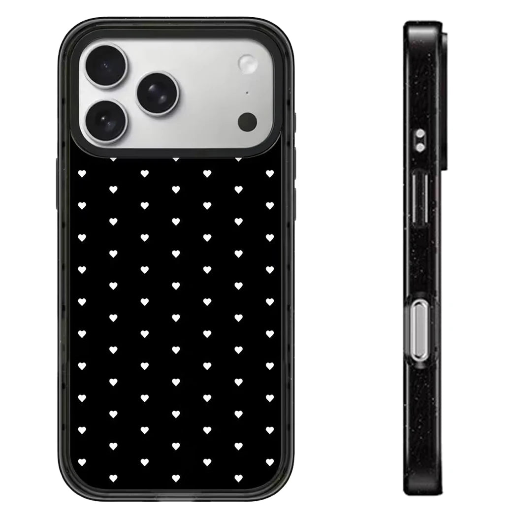 6092096 Mirror / Impact Black Border Magnetic Case: Compatible with IPhone 18 17 16 15 14 13 Pro Max 18Pro Quake impact (no magsafe) 1 iPhone17