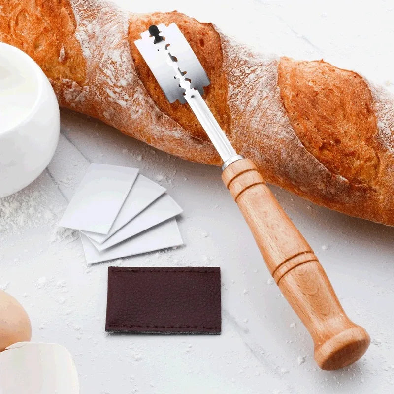 1pc Practical Curved Bread and Pastry Knife Baking Tools Baking Accessories Household Kitchen Tools Quake