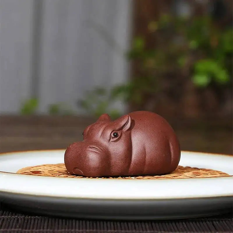Zisha Tea Pet Wethy And Generous Creative Sculpture Ornament Tea Play Craft Decoration Чайные Украшения Quake A