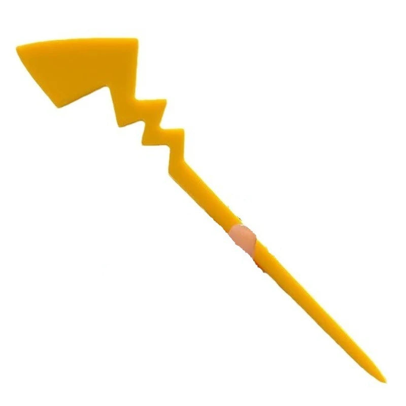 Creative Funny Lightning Hair Stick Simple Girlish Lightning Hairpin Back Head Hair Accessories Cute Coiled Hair Styling Tools Quake