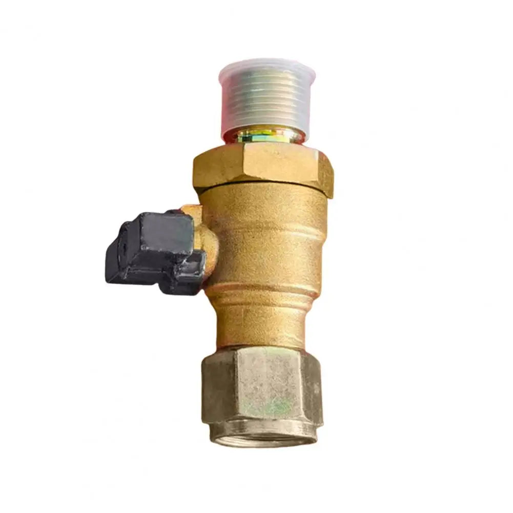 Trailer Front Wheel Air Brake Valve with Spiral Hose Tube, Integrated Emergency Brake Switch Assembly, Truck Brake System Auto P Quake B