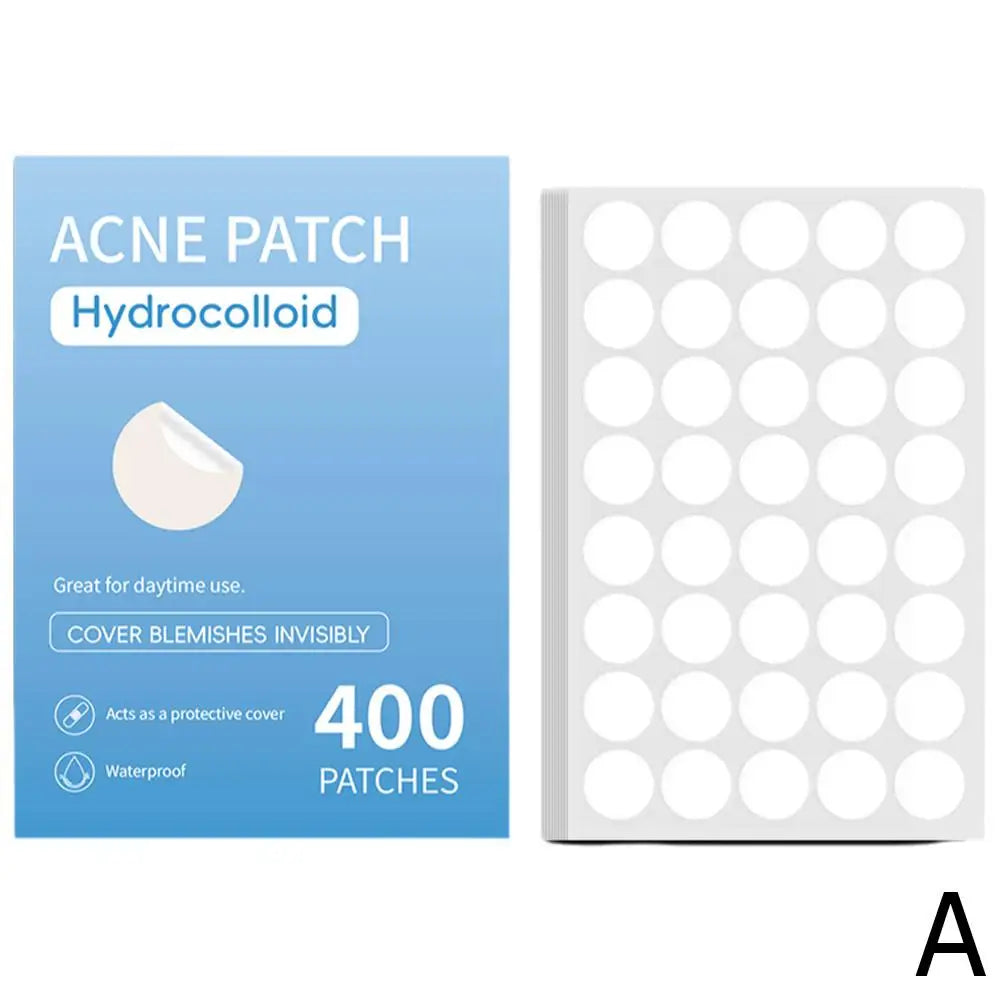 400/800/1200Pcs New Clear Pimple Patch Acne Absorbing Cover Patch Acne Dots Patches Moisturizes For Covering Zits And Blemishes Quake 400pcs CN