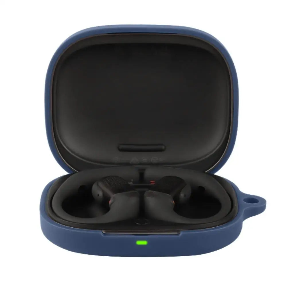 Protective Case for SHOKZ OpenFit Pro T010 Soft Silicone Shockproof Cover with Hook Anti-Fingerprint Dustproof Headphone Shell Quake
