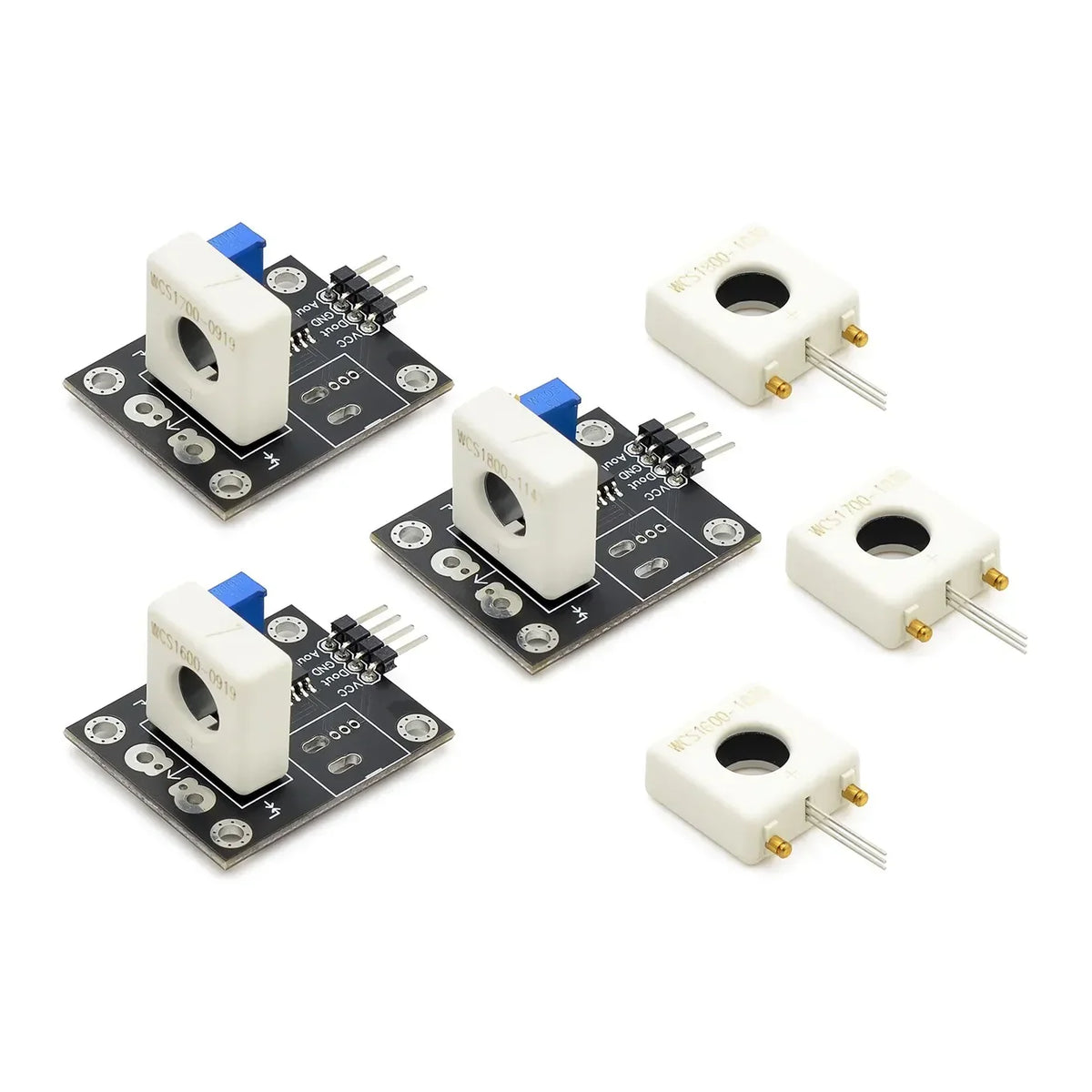 Wcs1700/1800/1600 Hall current sensor adjustable 35A/70A short-circuit overcurrent protection module Quake